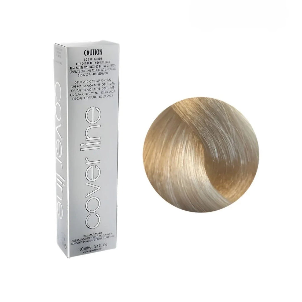 Emotion Beauty Supply COVER LINE ELEGANT TOUCH TINTE PERMANENTE 3.4oz Rubio Platinado Natural medio