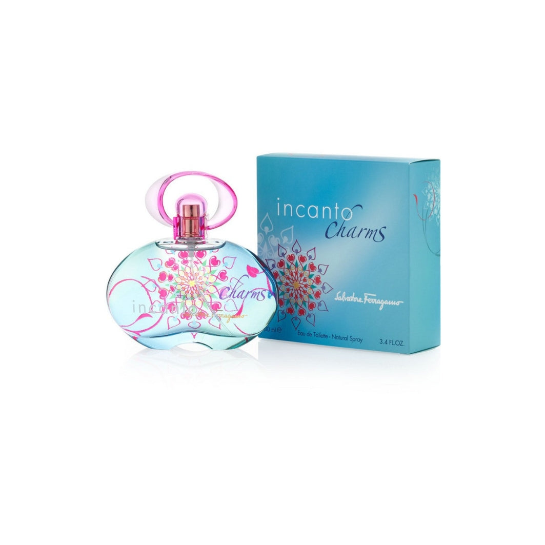 Emotion Beauty Supply SALVATORE FERRAGAMO INCANTO CHARMS EDT 3.4OZ