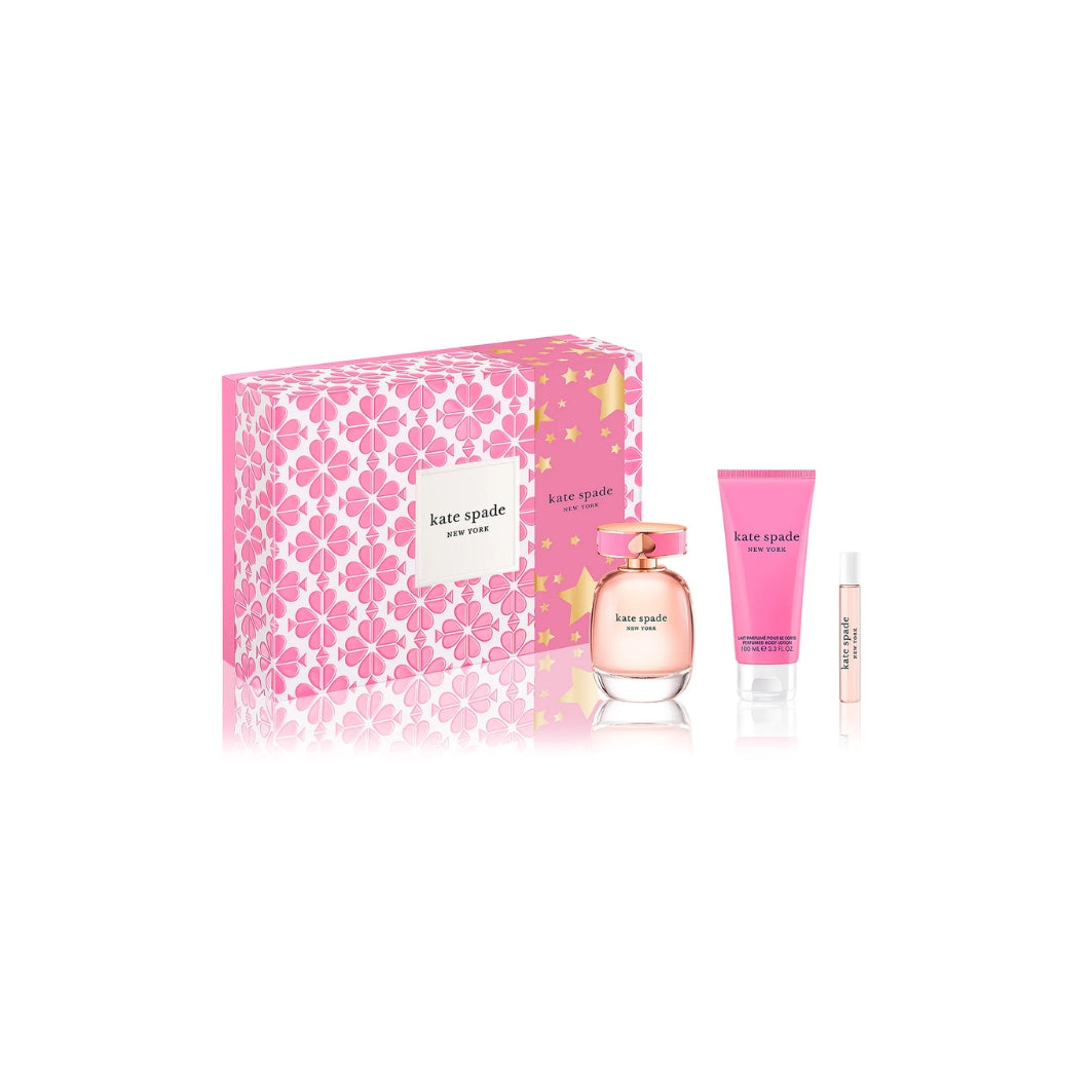 Kate Spade KATE SPADE NEW YORK GIFT SET (EDP 100ML + BODY LOTION 100ML + EDP 7.5ML) Fragrance Gift Set