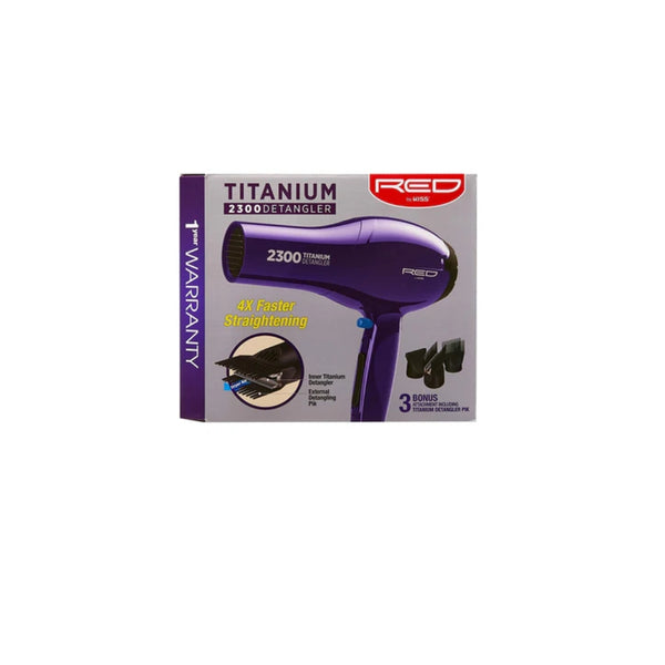 Red by Kiss RED BY KISS 2300 TITANIUM DETANGLER Hair Dryer