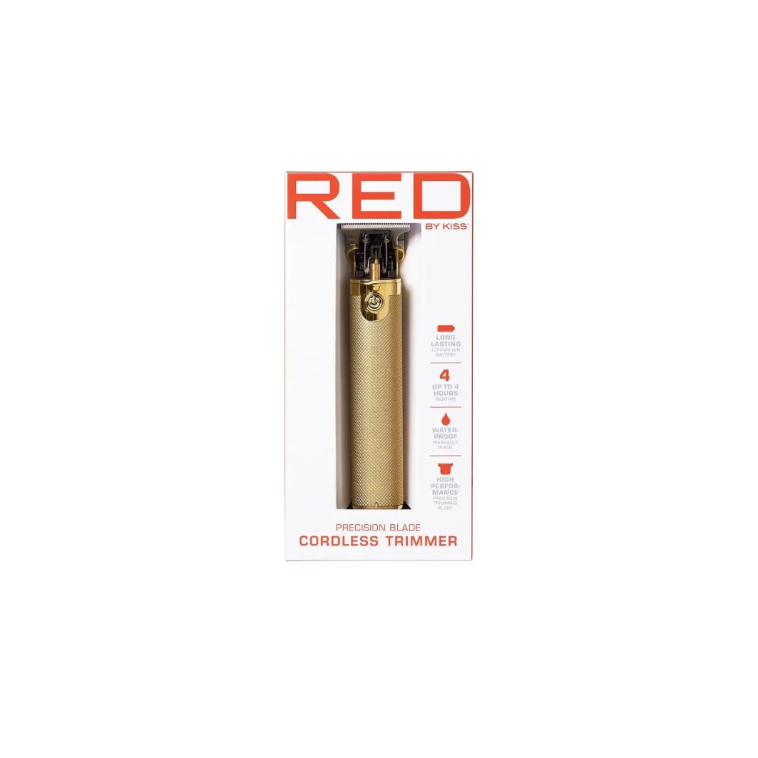 Red by Kiss RED BY KISS PRECISION BLADE CORDLESS TRIMMER GOLD Hair Clipper