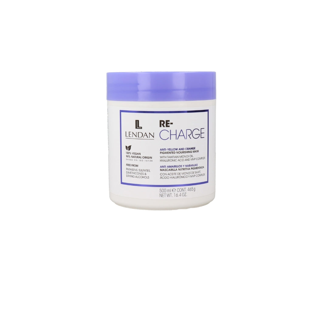 Emotion Beauty Supply LENDAN RE-CHARGE ANTI-YELLOW AND ORANGE MASK 500ML