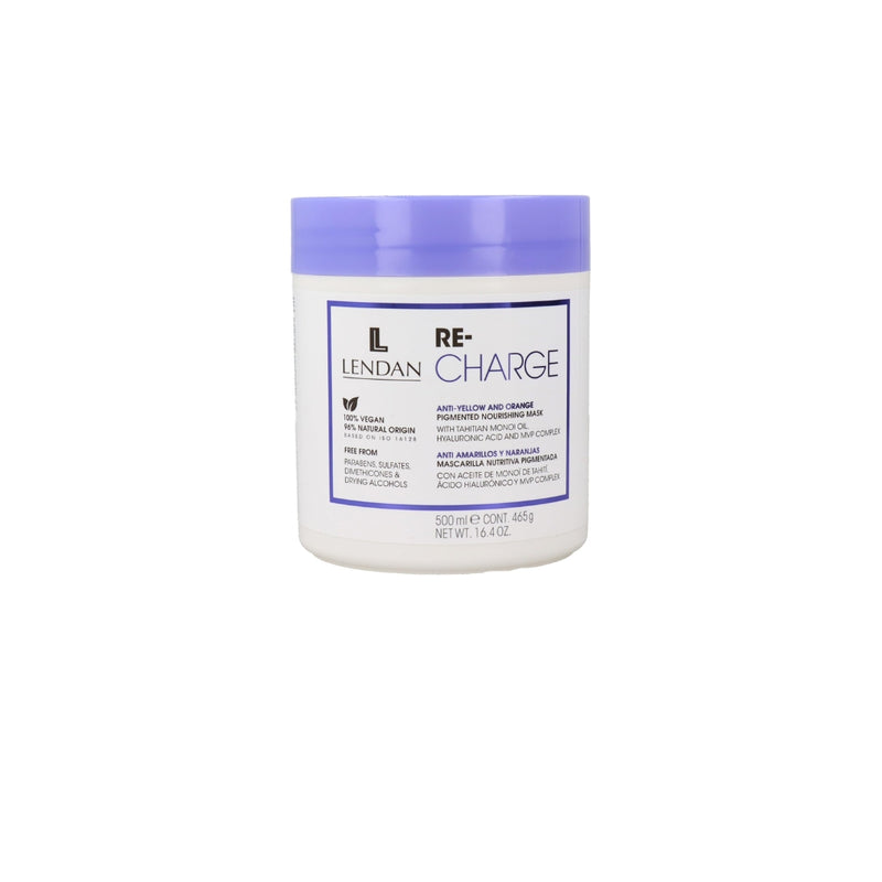 Emotion Beauty Supply LENDAN RE-CHARGE ANTI-YELLOW AND ORANGE MASK 500ML