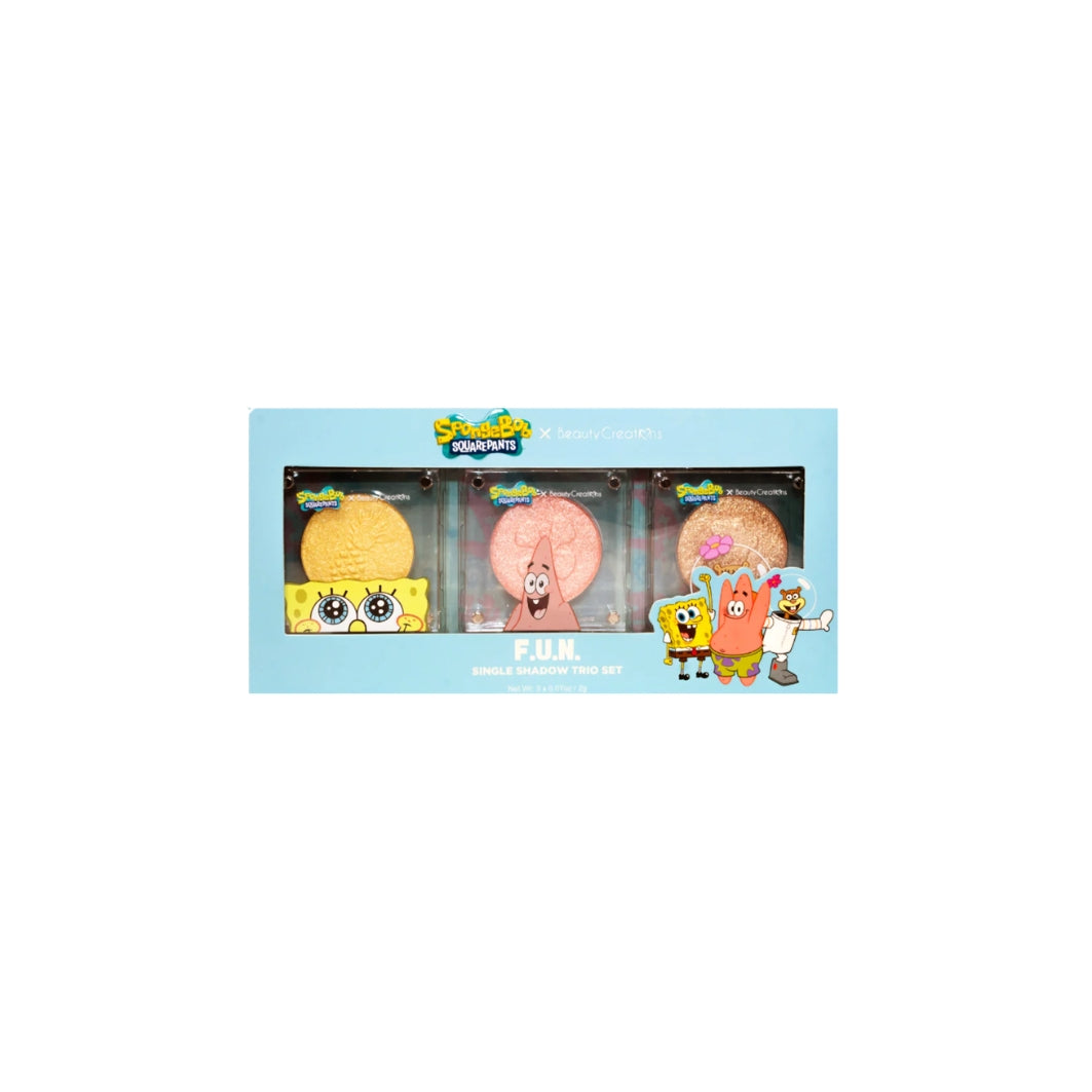 Emotion Beauty Supply BEAUTY CREATION SPONGEBOB SHADOW SET 3PCS