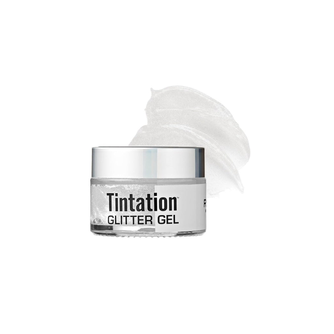 Emotion Beauty Supply RED GLITTER GEL SILVER 30ML