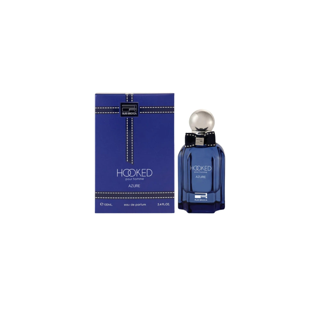 Emotion Beauty Supply RUE BROCA HOOKED POUR HOMME AZURE EDP 3.4OZ