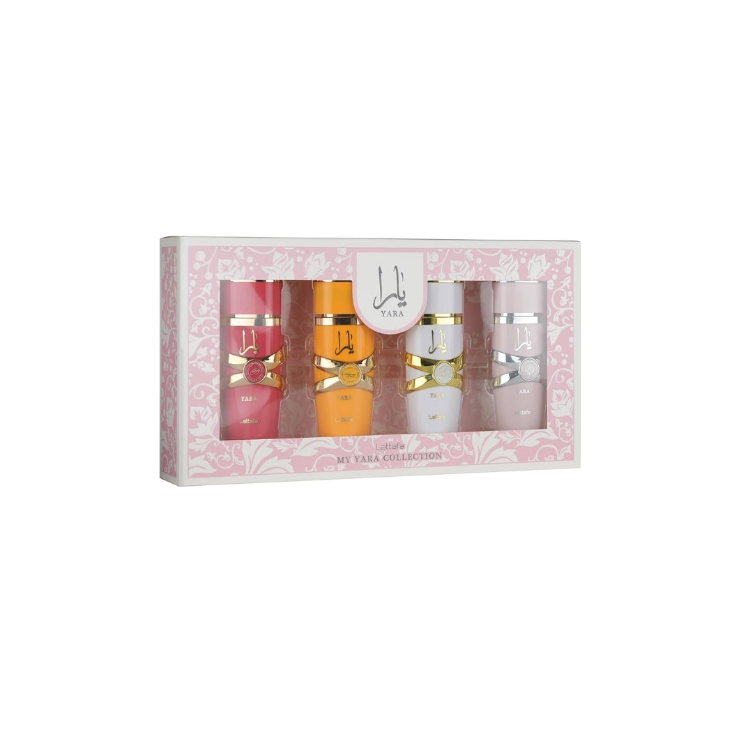 Emotion Beauty Supply LATTAFA MY YARA COLLECTION 4PCS EDP 25ML