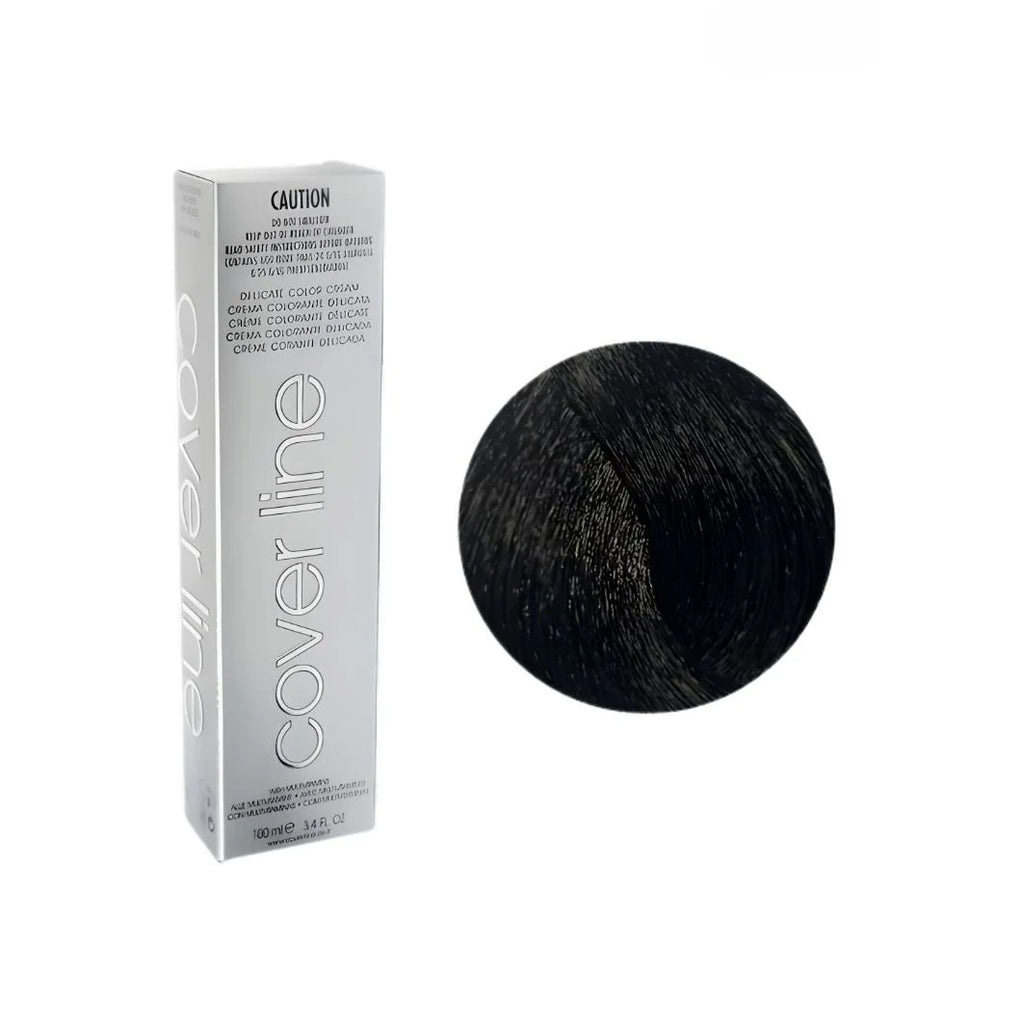 Emotion Beauty Supply COVER LINE ELEGANT TOUCH TINTE PERMANENTE 3.4oz Negro