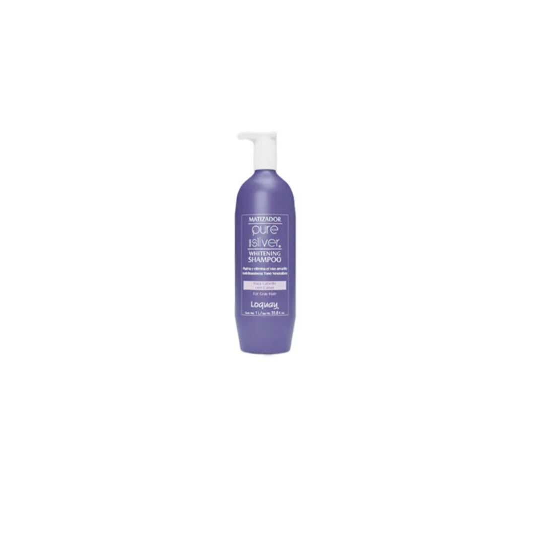 Emotion Beauty Supply LOQUAY PURE SHAMPOO LITRO SILVER