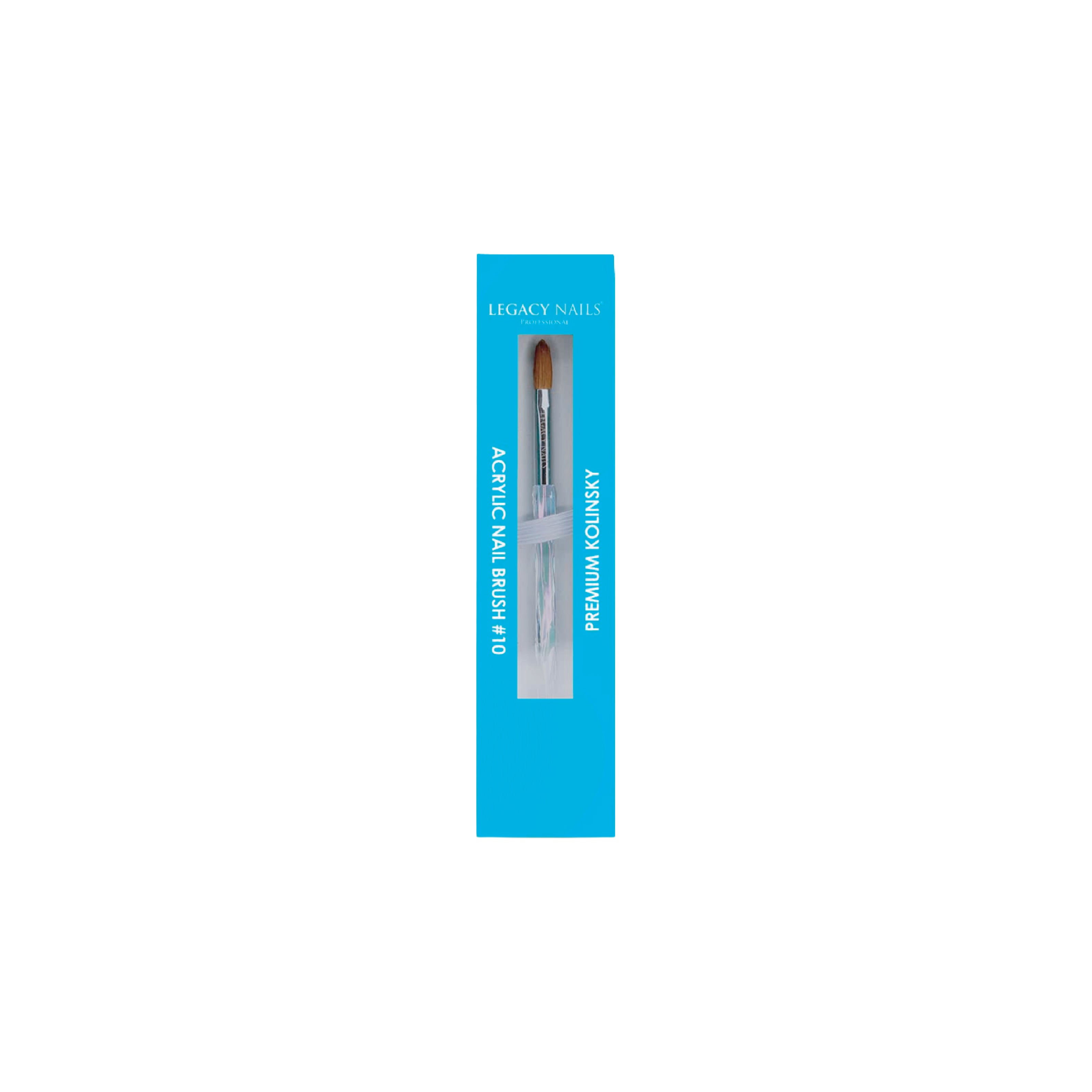 LEGACY NAILS Legacy Nails Acrylic Nail Brush Premium Kolinsky #10