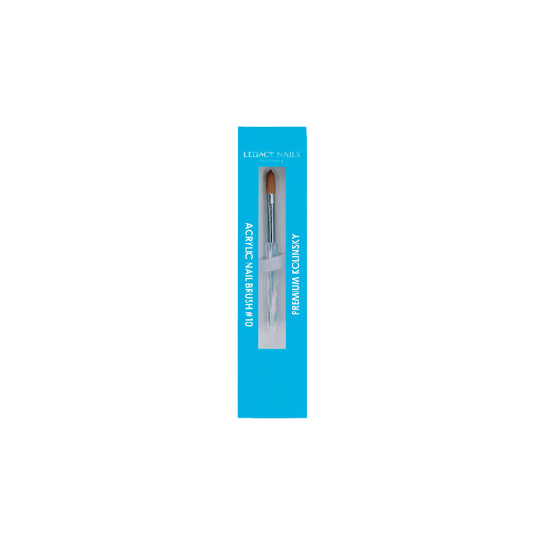 LEGACY NAILS Legacy Nails Acrylic Nail Brush Premium Kolinsky #10