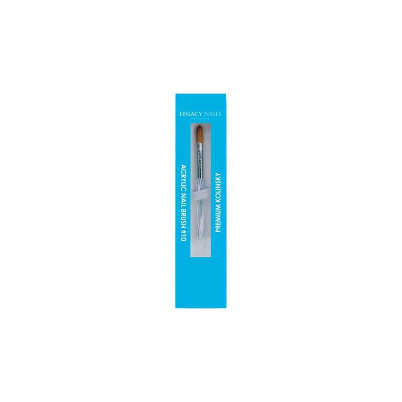 LEGACY NAILS Legacy Nails Acrylic Nail Brush Premium Kolinsky #10