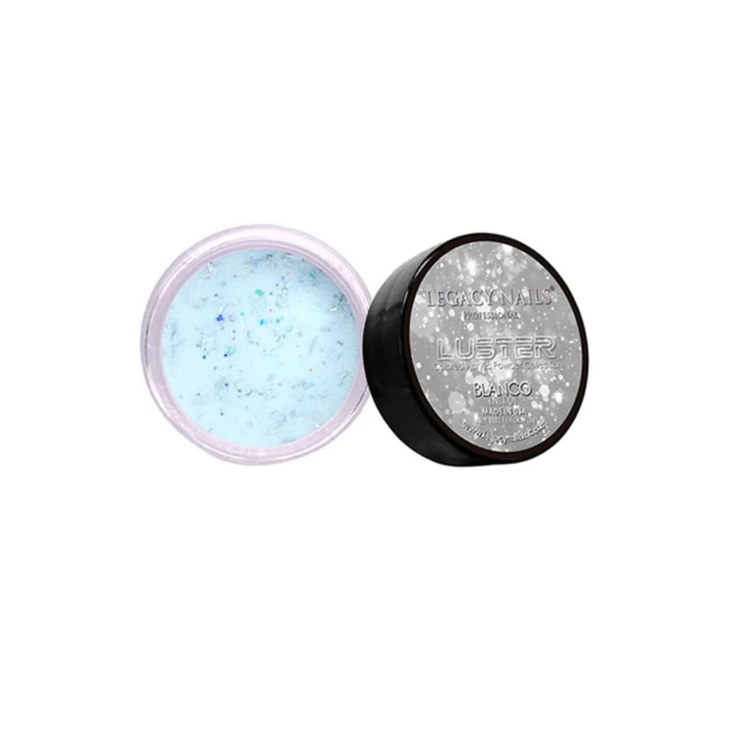 Emotion Beauty Supply LEGACY NAILS ACRYLIC NAIL POWDER LUSTER COLLECTION Blanco