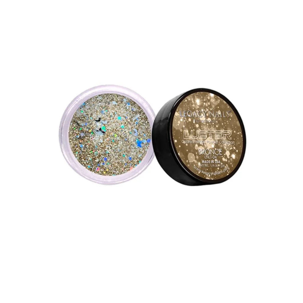 Emotion Beauty Supply LEGACY NAILS ACRYLIC NAIL POWDER LUSTER COLLECTION Bronce