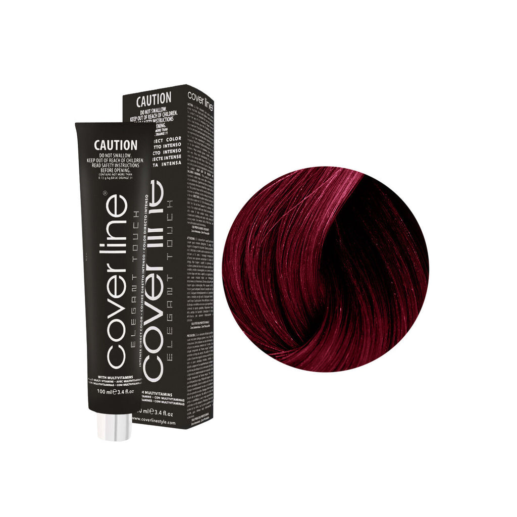 Emotion Beauty Supply COVER LINE ELEGANT TOUCH TINTE SEMI PERMANENTE 3.4oz Bordeaux