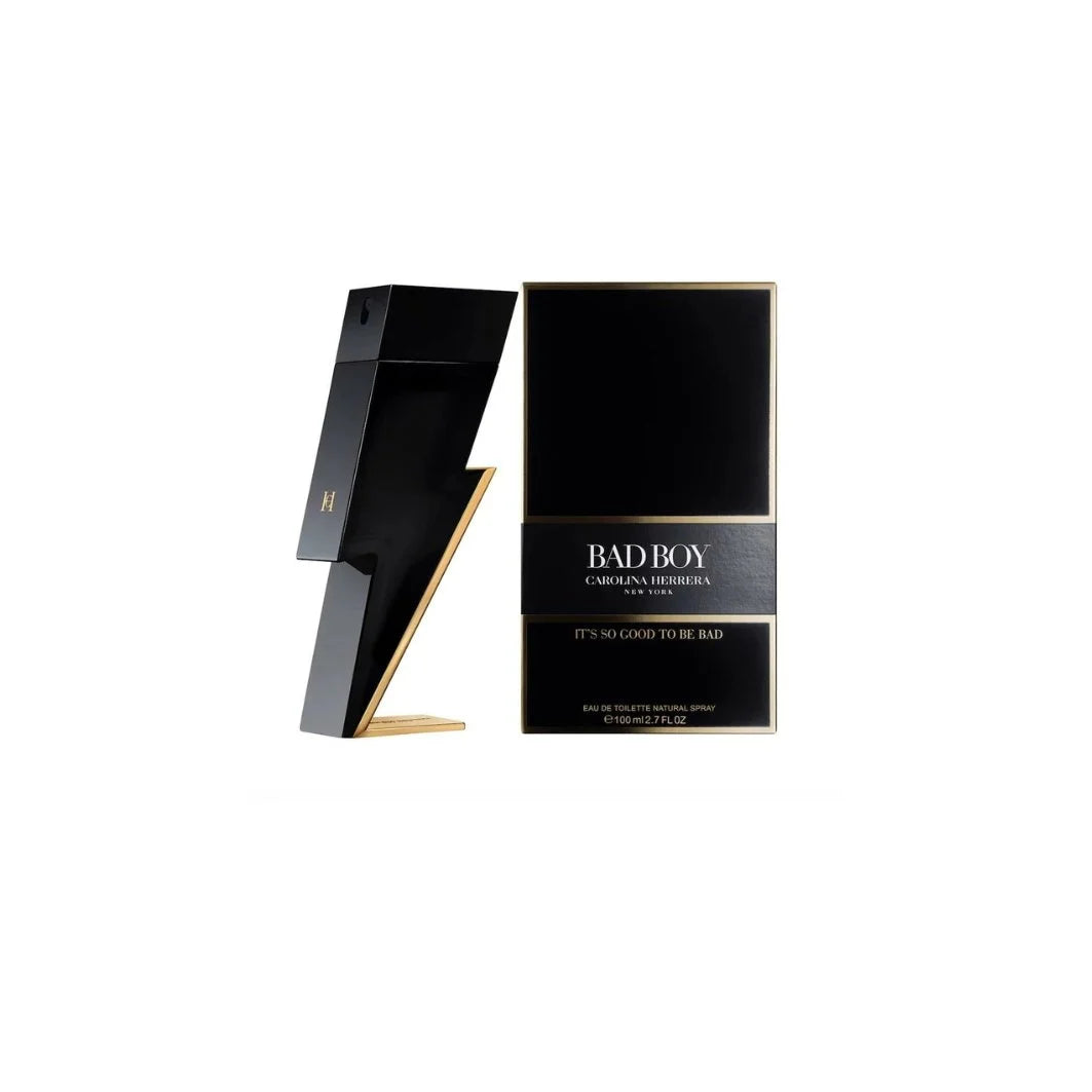 ch CAROLINA HERRERA BAD BOY EDT 3.4OZ Perfume