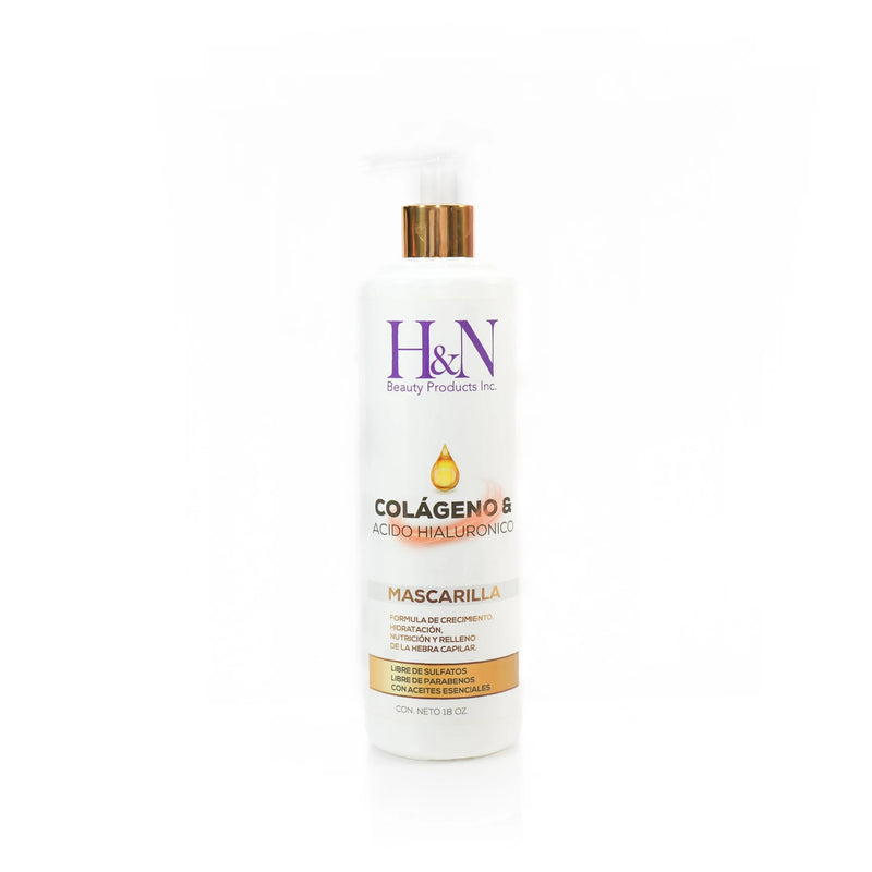 H&N H&N COLÁGENO Y ÁCIDO HIALURÓNICO MASCARILLA 16oz Perfume