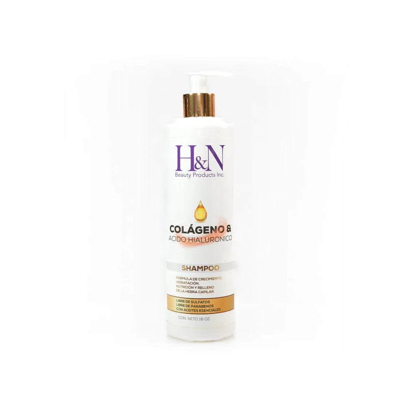 H&N H&N COLÁGENO Y ÁCIDO HIALURÓNICO SHAMPOO 16oz Perfume