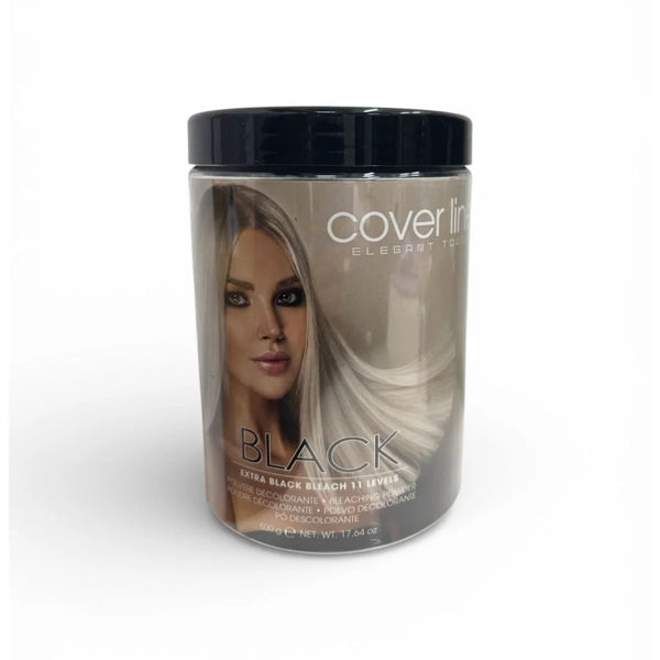 Cover Line COVER LINE EXTRA BLACK BLEACH POWDER UP TO 11 LEVELS 17.64oz Hair Decoloration