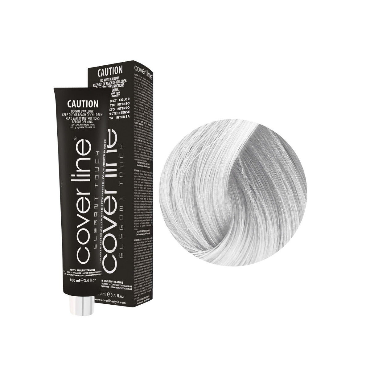 Emotion Beauty Supply COVER LINE ELEGANT TOUCH TINTE SEMI PERMANENTE 3.4oz Clear