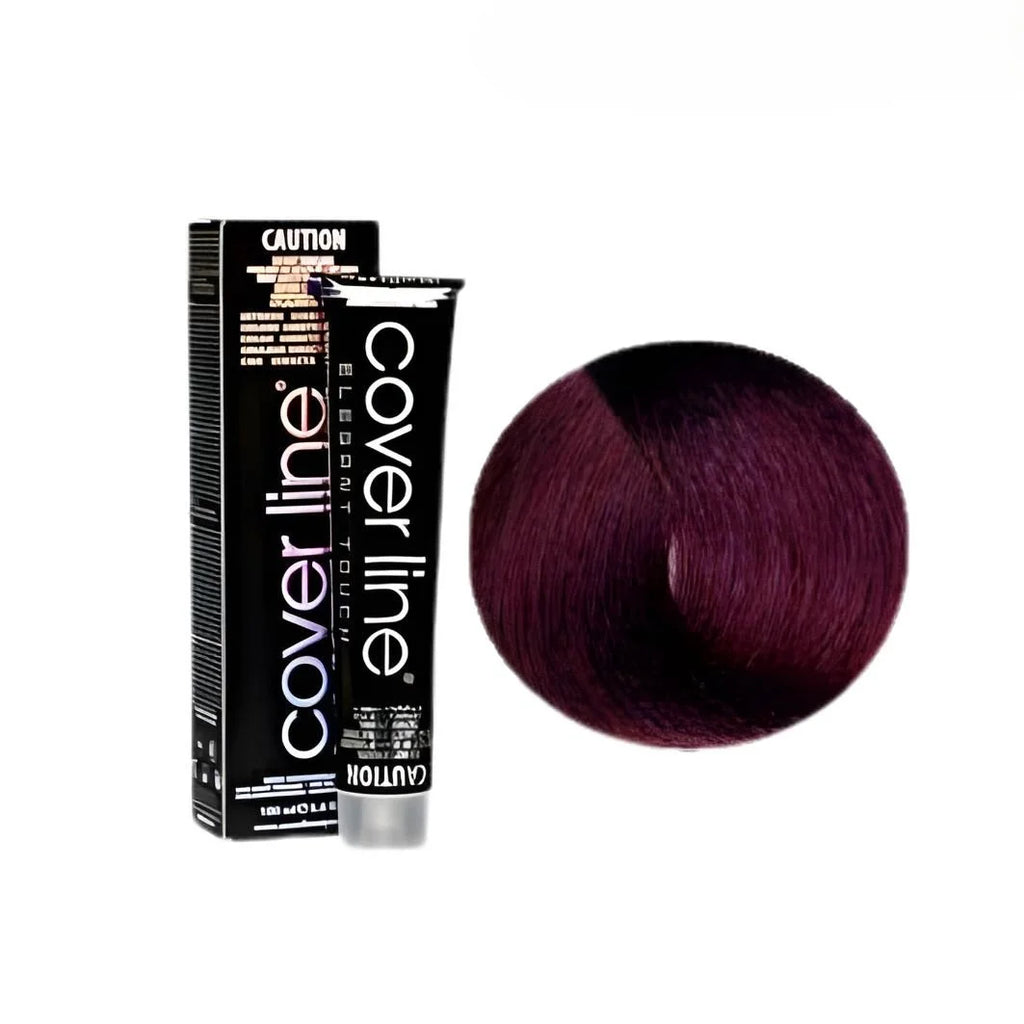 Emotion Beauty Supply COVER LINE ELEGANT TOUCH TINTE SEMI PERMANENTE 3.4oz Burdeos