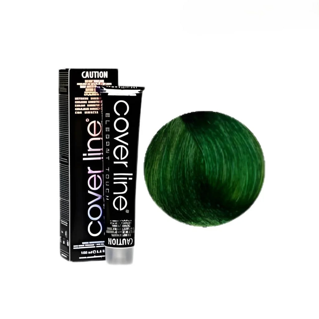 Emotion Beauty Supply COVER LINE ELEGANT TOUCH TINTE SEMI PERMANENTE 3.4oz Verde