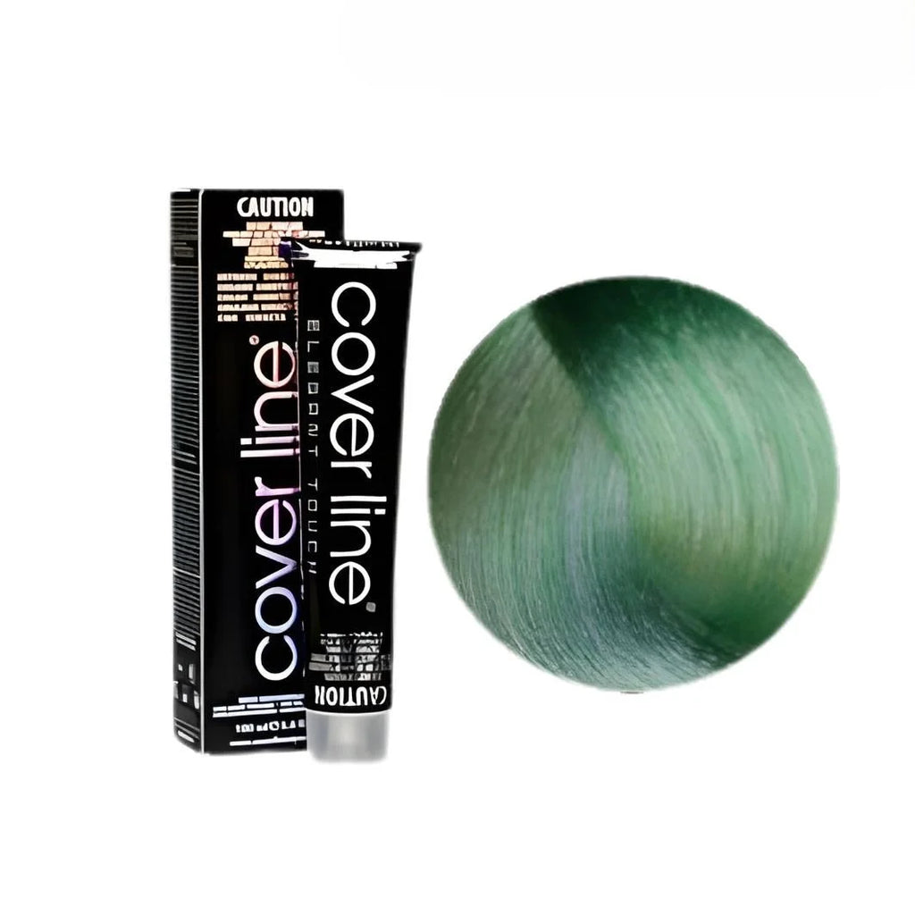 Emotion Beauty Supply COVER LINE ELEGANT TOUCH TINTE SEMI PERMANENTE 3.4oz Verde Pastel