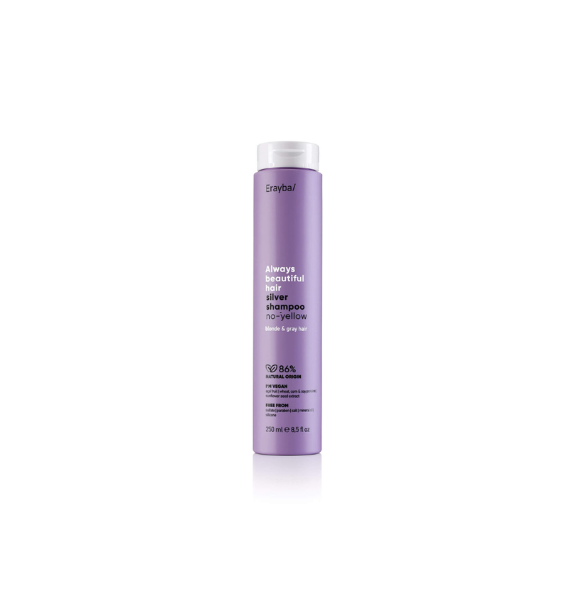 Emotion Beauty Supply Erayba Silver Shampoo No Yellow 8.5oz