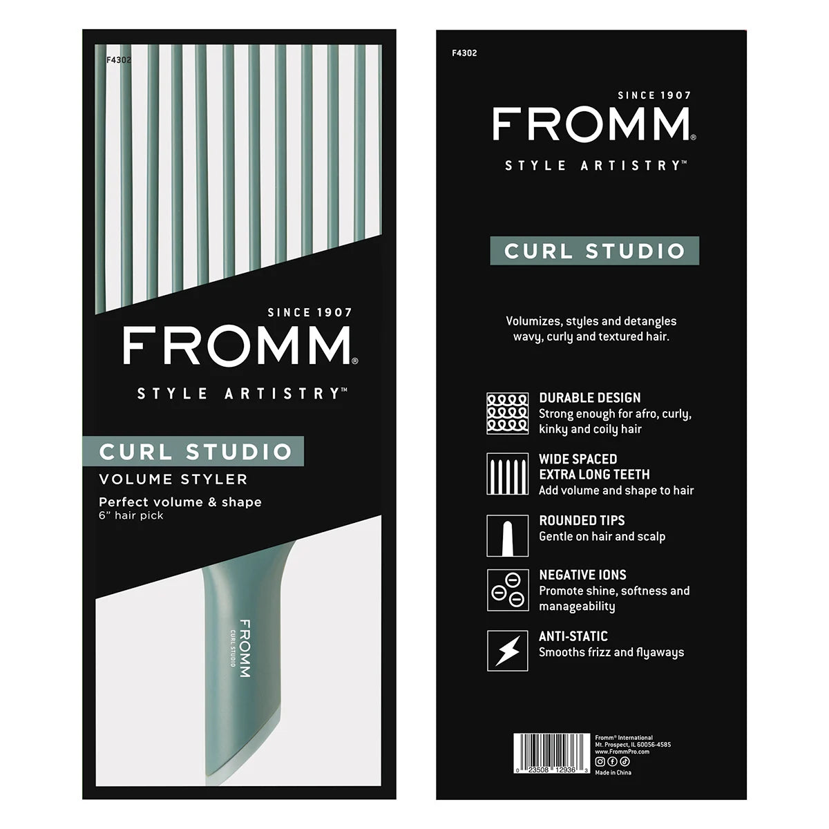 Emotion Beauty Supply FROMM F4302 CURL STUDIO VOLUME STYLER