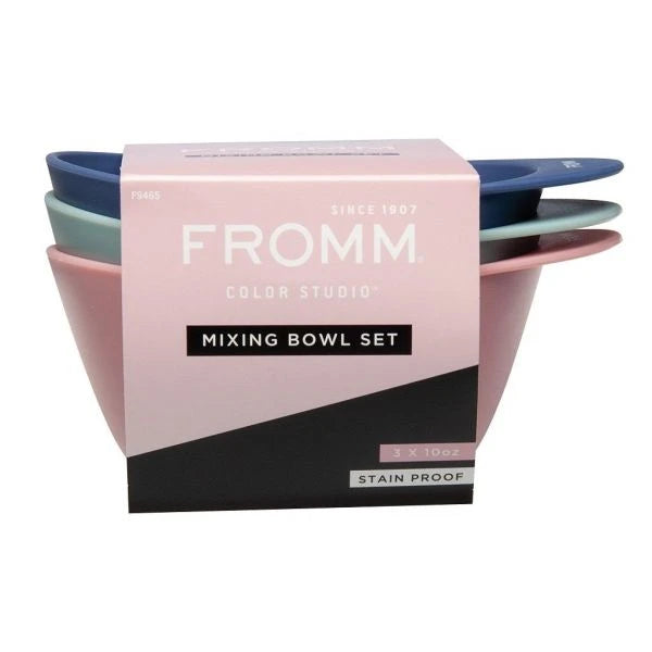 Emotion Beauty Supply FROMM F9465 SET BOWLS 3PCS 10OZ