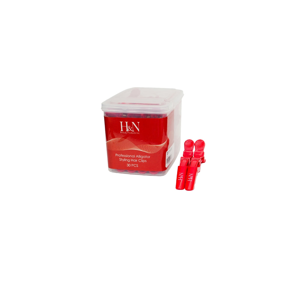Emotion Beauty Supply H&N HAIR CLIPS 30PCS RED