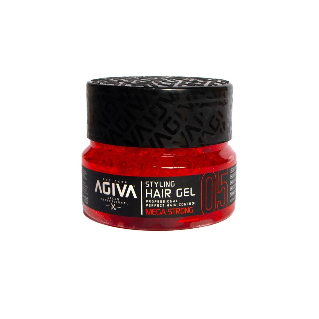 Emotion Beauty Supply AGIVA STYLING HAIR GEL 6.76oz 05 RED GLOW