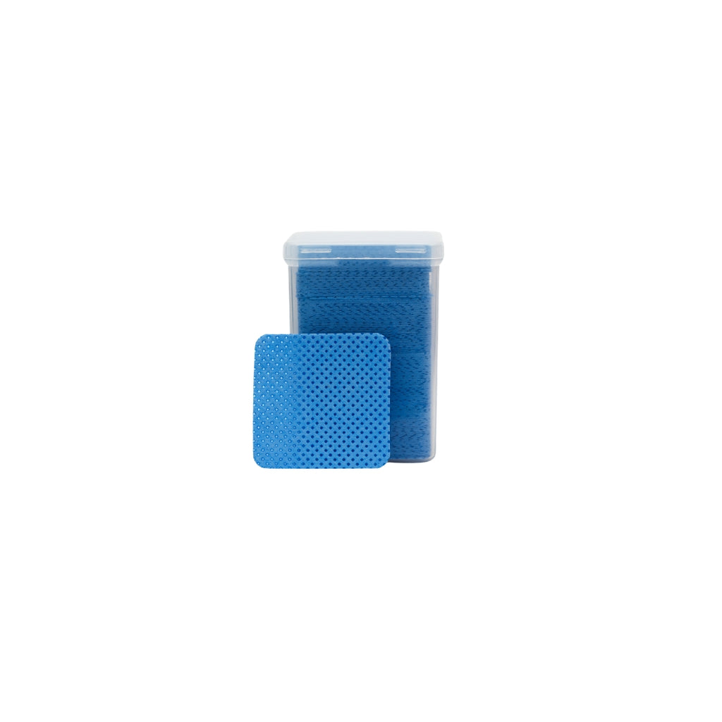 Emotion Beauty Supply NAIL WIPES SQUARE EQ-804 BLUE