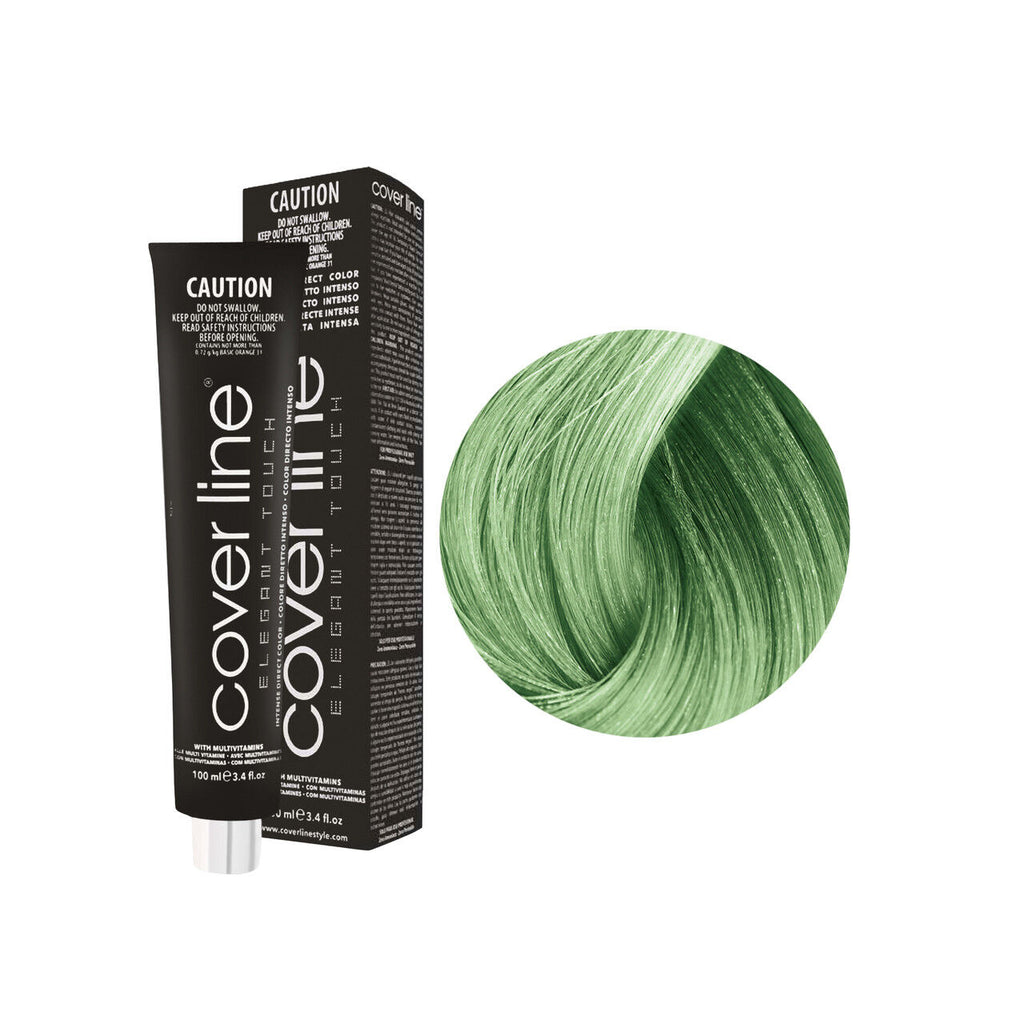 Emotion Beauty Supply COVER LINE ELEGANT TOUCH TINTE SEMI PERMANENTE 3.4oz Verde Pastel