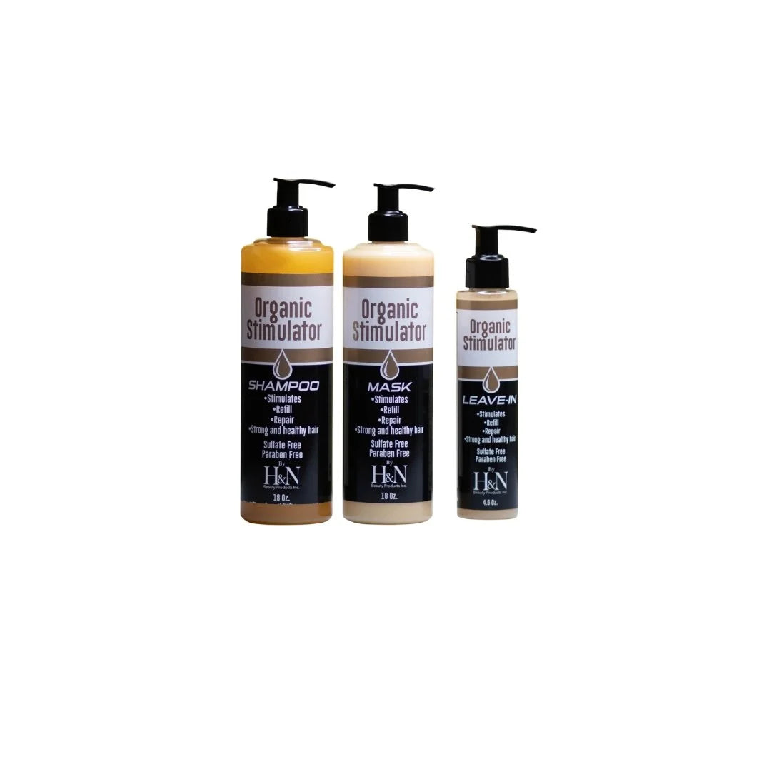 Emotion Beauty Supply H N Organic Stimulator Kit 3Pcs