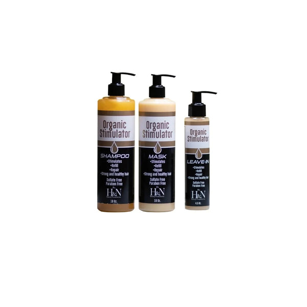 Emotion Beauty Supply H N Organic Stimulator Kit 3Pcs