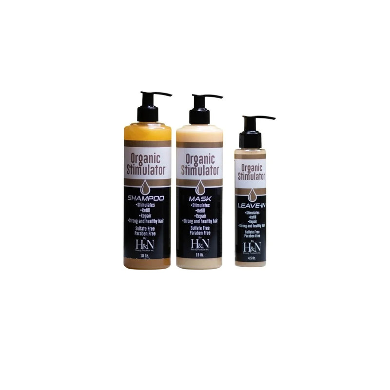 Emotion Beauty Supply H N Organic Stimulator Kit 3Pcs