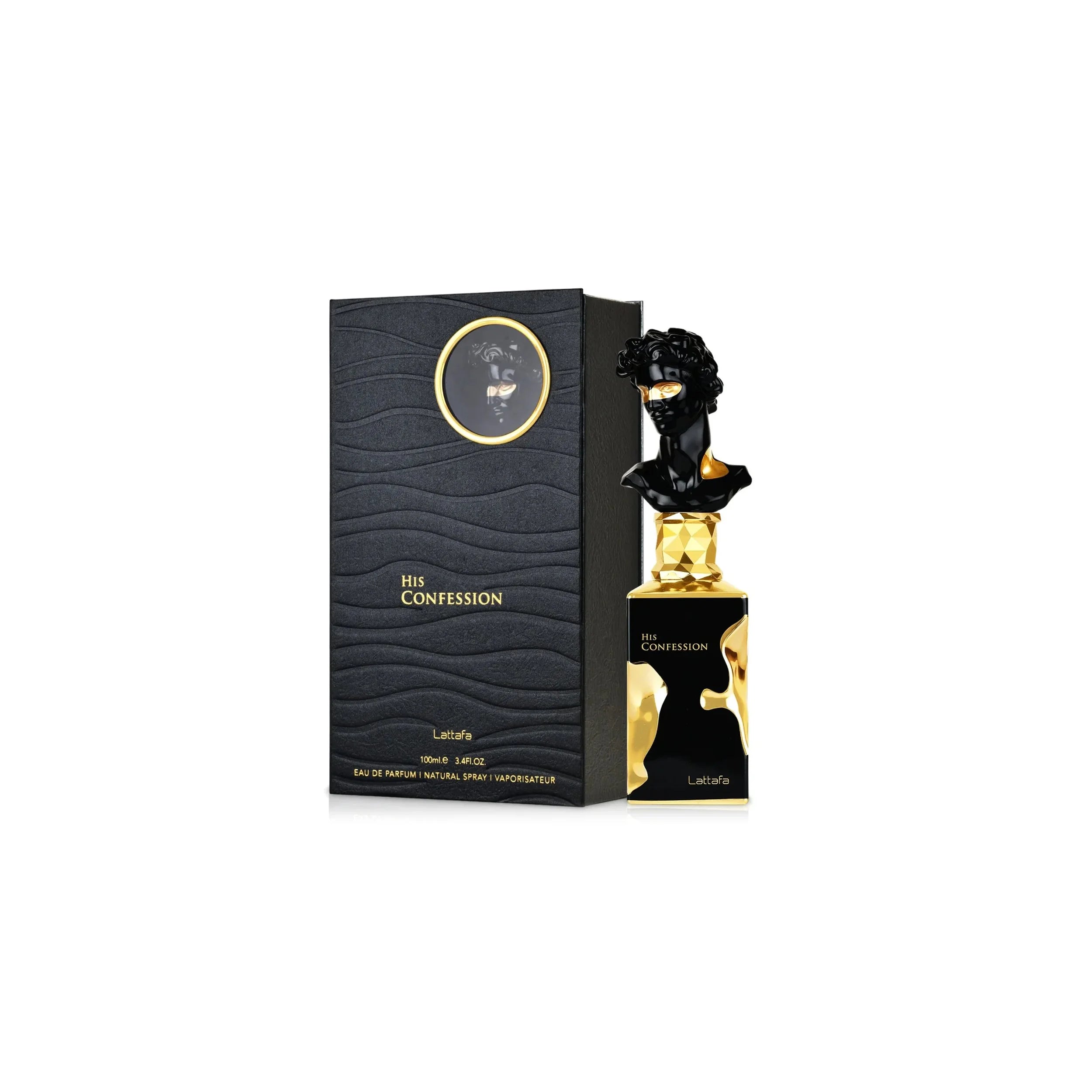 Lattafa LATTAFA HIS CONFESSION MEN EDP 3.4oz Perfume