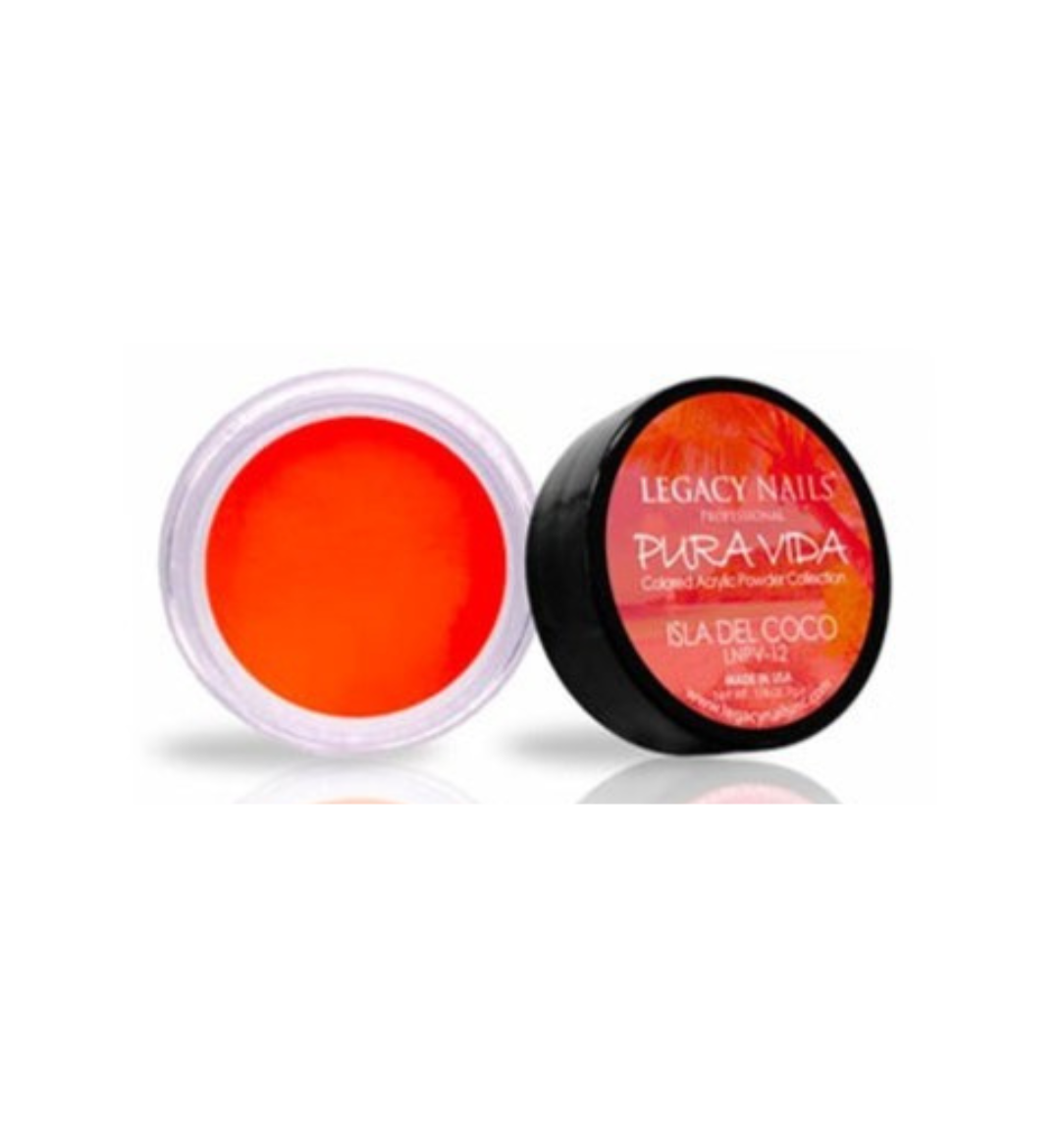 LEGACY NAILS ACRYLIC NAIL POWDER PURA VIDA COLLECTION