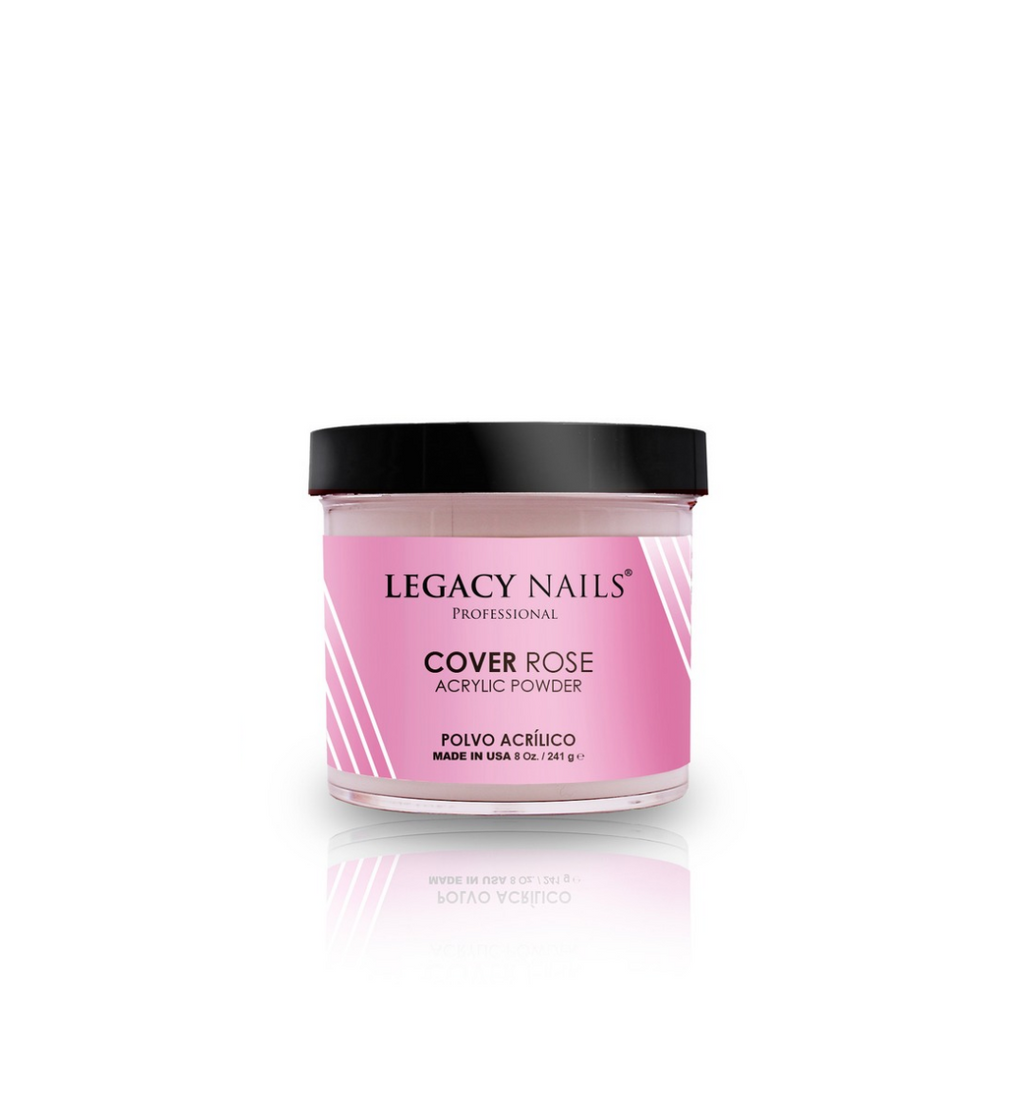 Emotion Beauty Supply LEGACY NAILS COVER ACRYLIC POWDER 8OZ ROSE