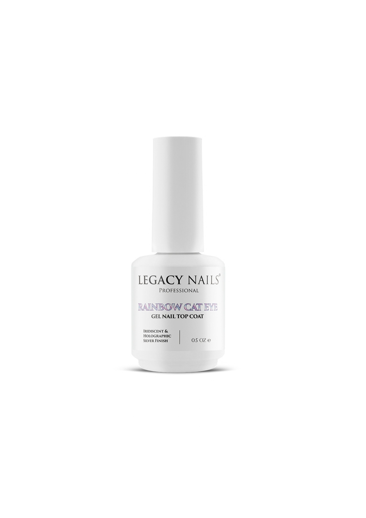 Legacy Nails LEGACY NAILS RAINBOW CAT EYE GEL TOP COAT 0.5OZ Nail Gel