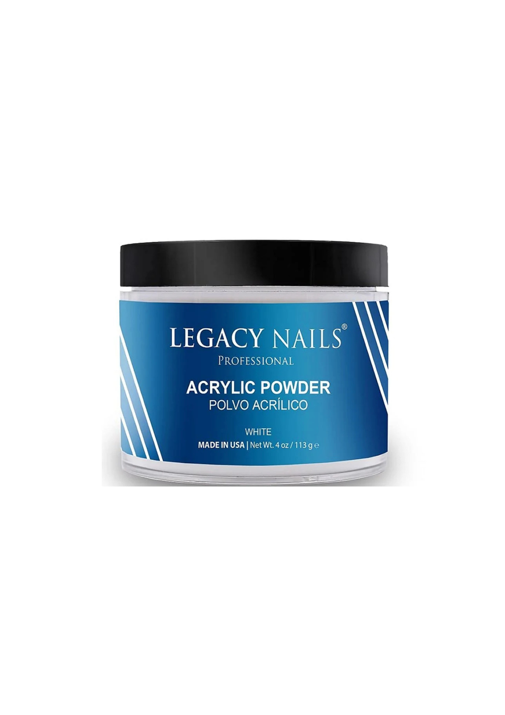 LEGACY NAILS ACRYLIC POWDER WHITE