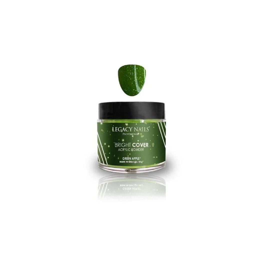 Emotion Beauty Supply LEGACY NAILS BRIGHT COVERS 2oz Green Apple