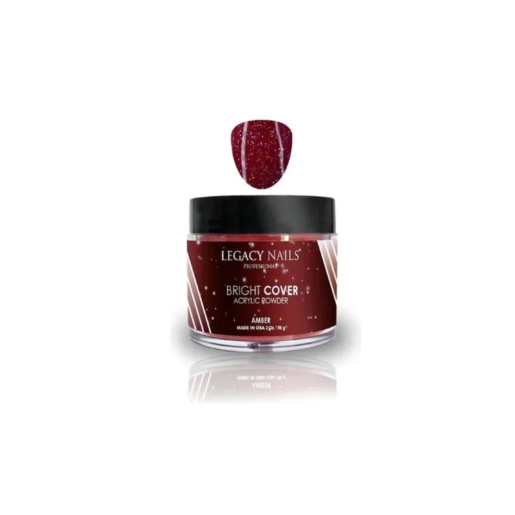 Emotion Beauty Supply LEGACY NAILS BRIGHT COVERS 2oz Amber