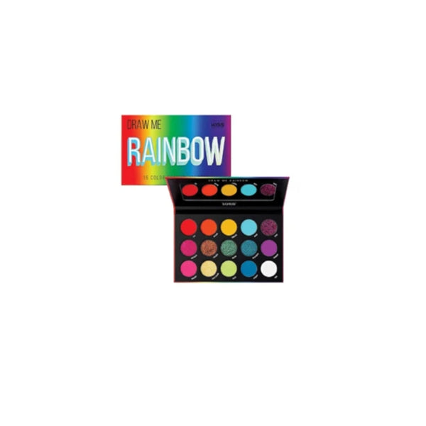 Emotion Beauty Supply KISS EYESHADOW PALLETE RAINBOW