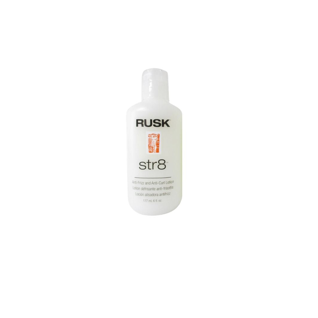 Emotion Beauty Supply RUSK STR8 ANTI-FRIZZ AND ANTI-CURL LOTION 6OZ