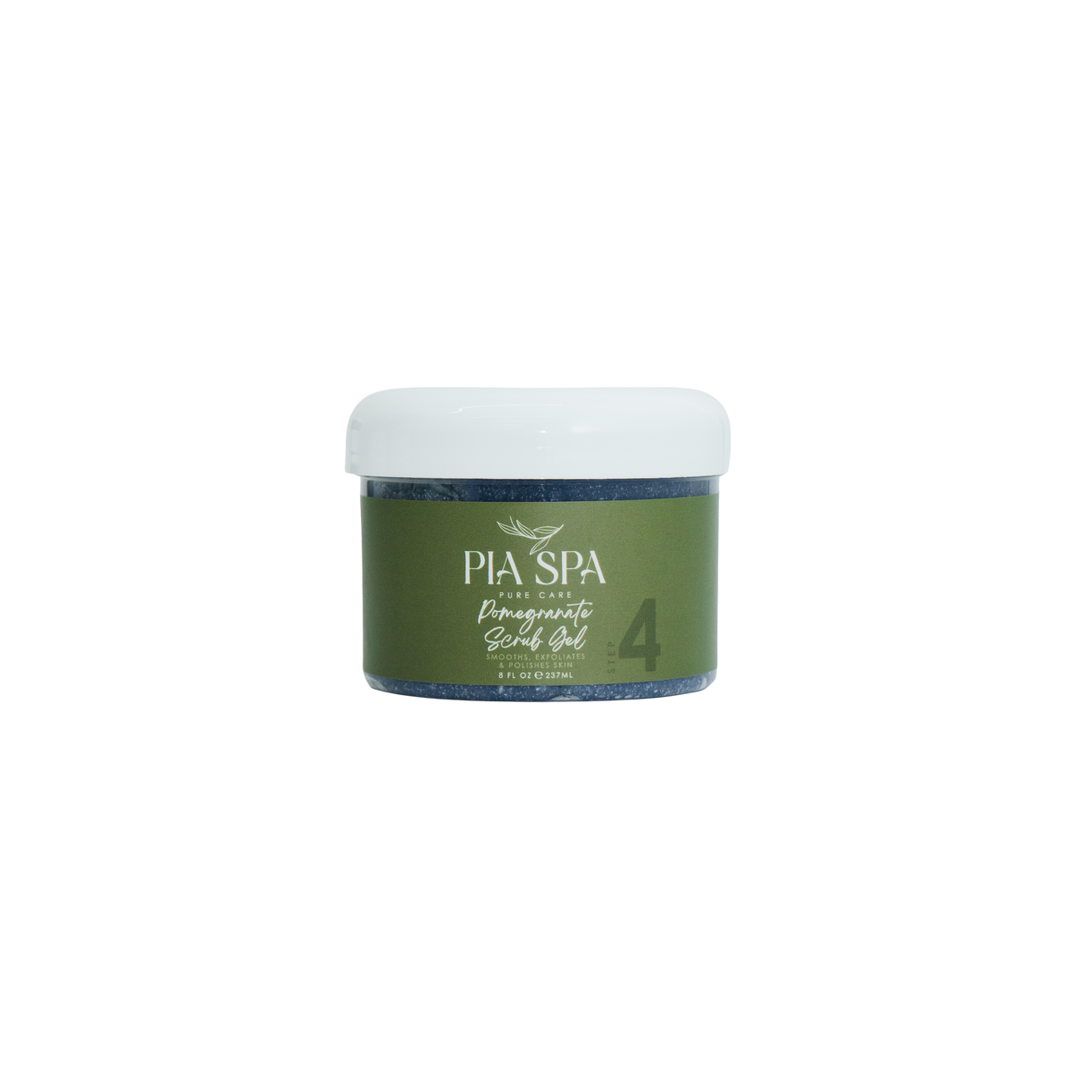 Pia Spa PIA SPA POMEGRANATE SCRUB GEL - STEP 4 - 8OZ Scrub Gel