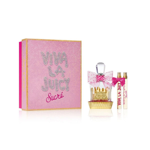 Juicy Couture JUICY COUTURE VIVA LA JUICY SUCRE WOMAN SET 3PCS EDP 3.4oz Perfume