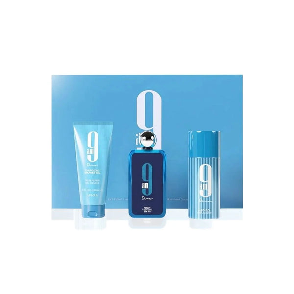 AFNAN AFNAN 9AM DIVE MEN SET 3PCS EDP 3.4oz Perfume