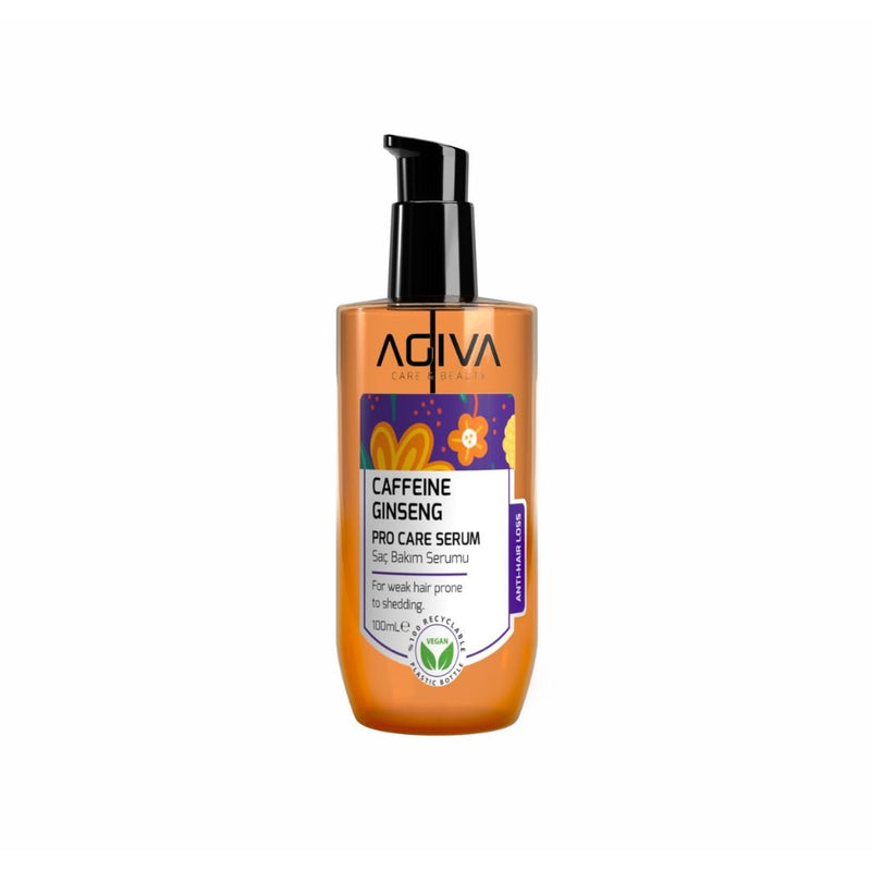 Agiva Care & Beauty AGIVA CARE & BEAUTY CAFFEINE GINSENG PRO CARE HAIR SERUM 3.38oz Hair Serum